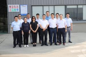 2018年6月1日，华夏幸福置业集团副总裁王峰一行莅临我公司考察。
